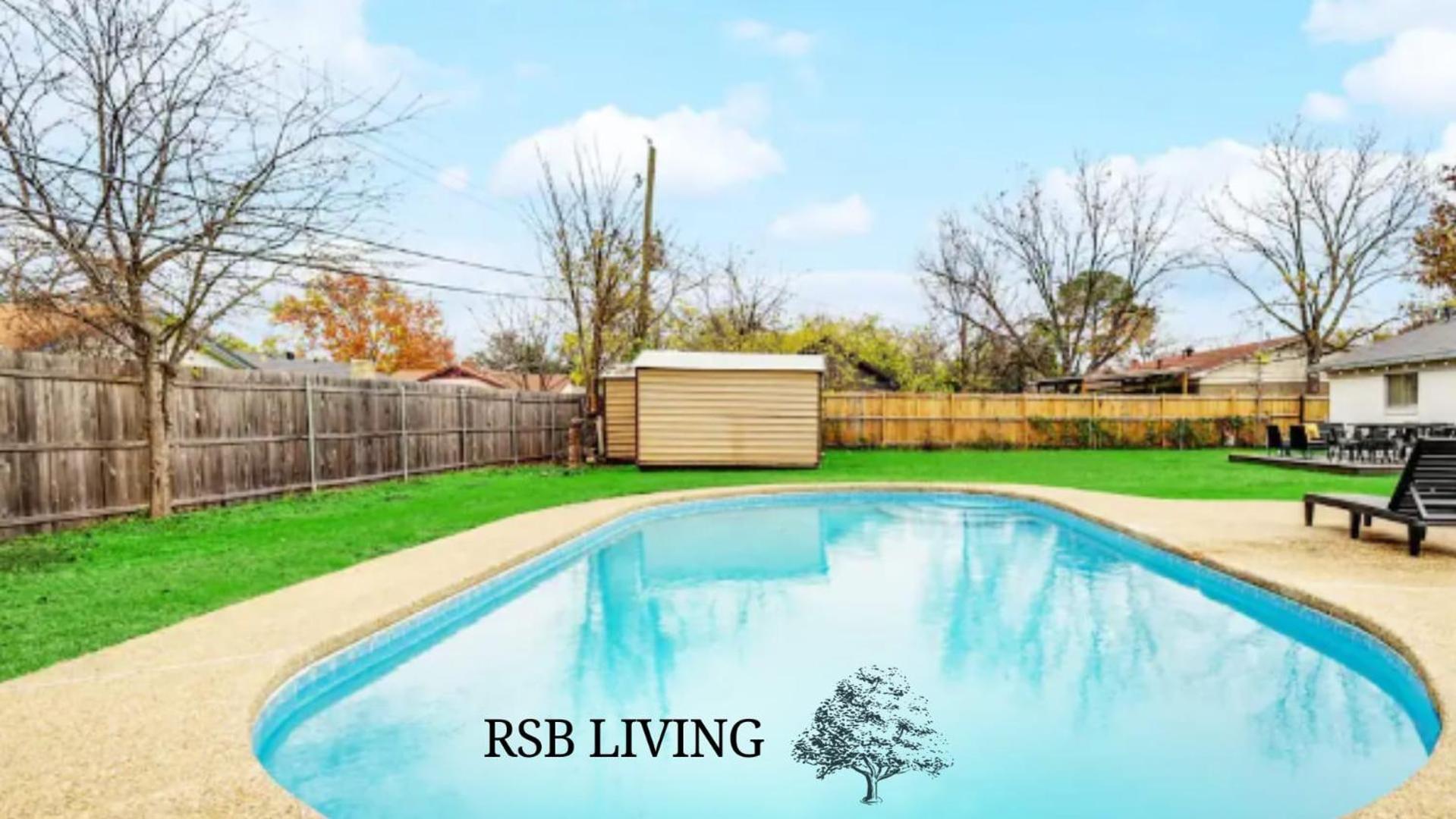 Upscale 3Br 2Ba Cozy Holiday Home With Pool & Grill North Richland Hills Eksteriør bilde