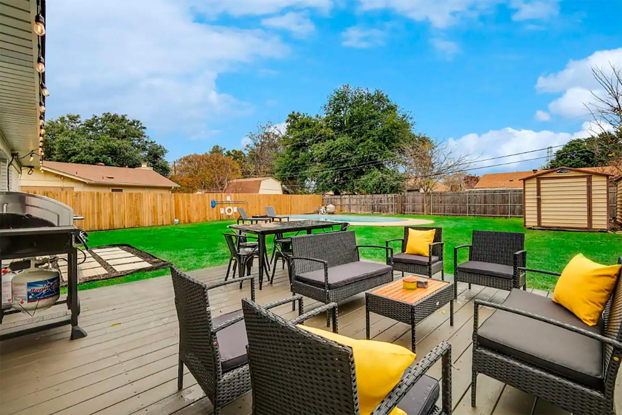 Upscale 3Br 2Ba Cozy Holiday Home With Pool & Grill North Richland Hills Eksteriør bilde