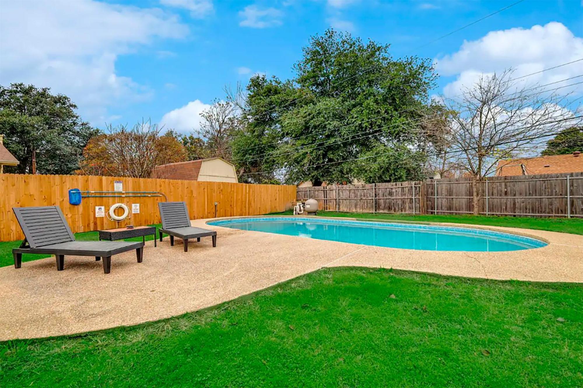 Upscale 3Br 2Ba Cozy Holiday Home With Pool & Grill North Richland Hills Eksteriør bilde