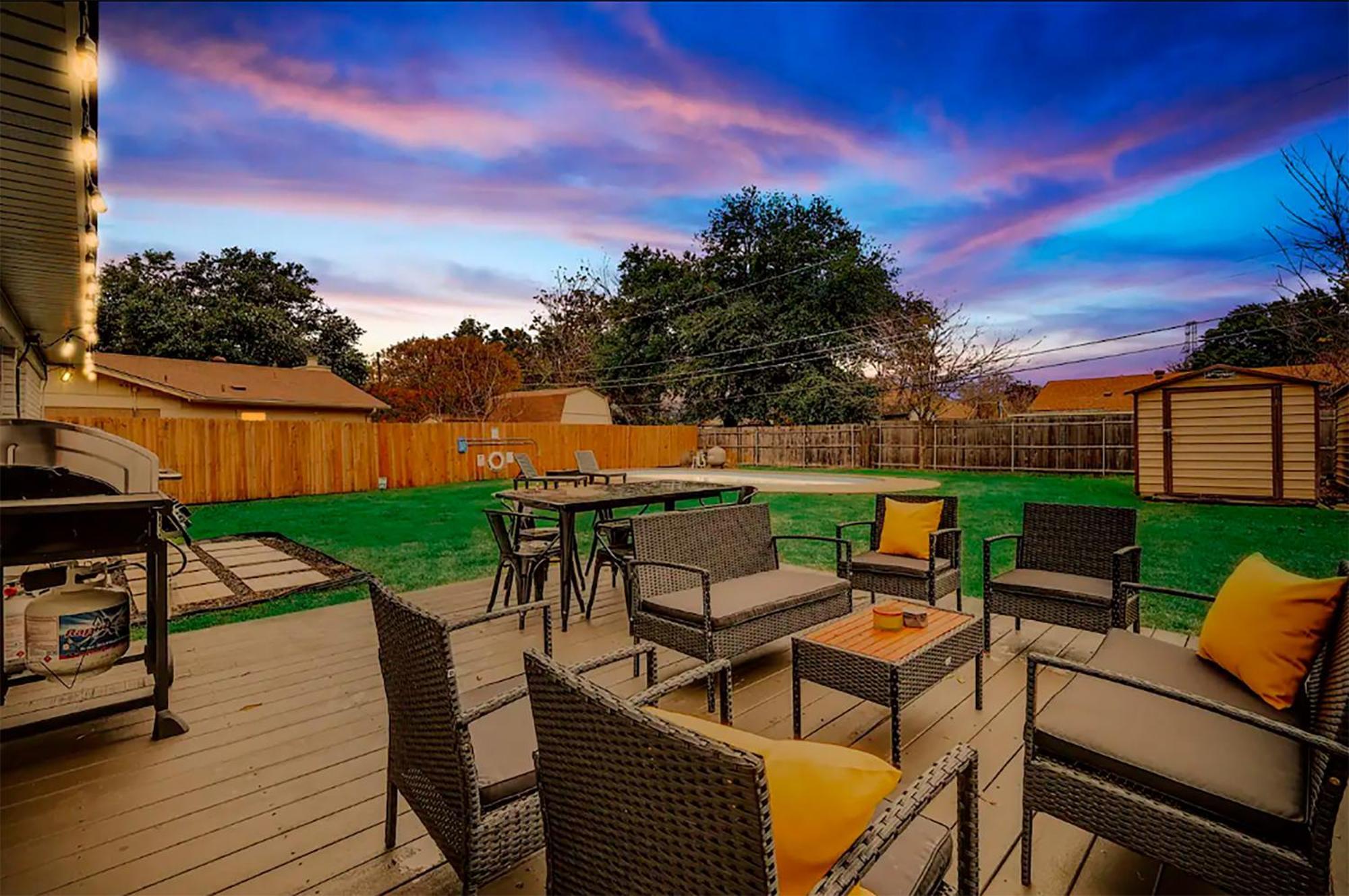 Upscale 3Br 2Ba Cozy Holiday Home With Pool & Grill North Richland Hills Eksteriør bilde
